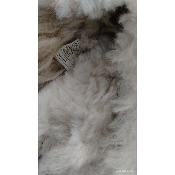 Dearfoams Fireside Women size 10 Sydney Genuine Shearling Moccasin Slippers soft - Picture 8 of 12